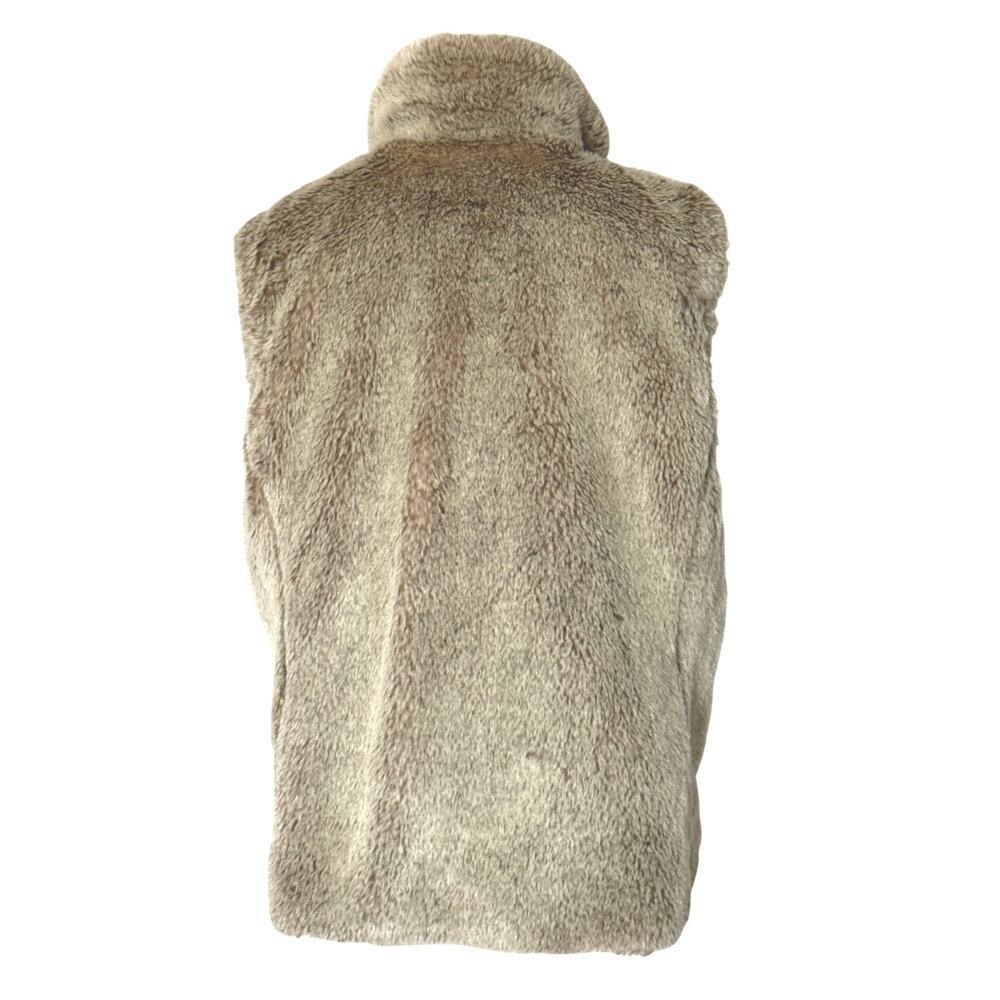 Fully Reversible Faux Fur Vest Women’s Size M Old Navy - Picture 4 of 9